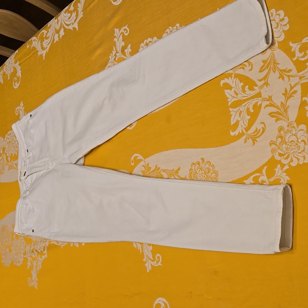 Madewell Curvey High Rise White Skinny Jeans - Size 29